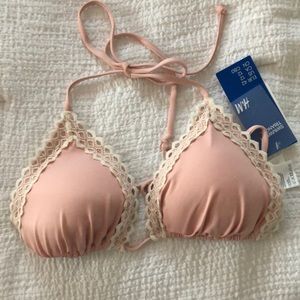 H&M triangle bikini top, NWT